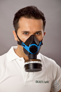 Atemschutz-Halbmaske colorex standard  A2-P3R D 
	komplett einsatzbereit mit Atemfilter
	Schutz...